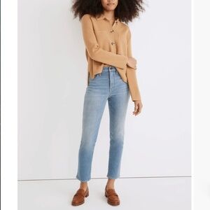 Madewell Women’s Stovepipe Jeans Heathridge Wash Size 26